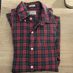 Jcrew Plaid Button Down